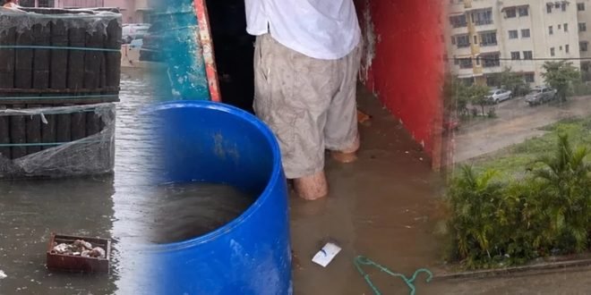 Calles inundadas y ríos desbordados: vaguada golpea con fuerza varias provincias