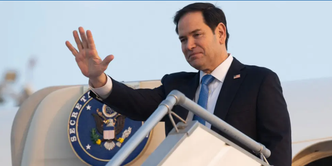 Marco Rubio aterriza en Barranquilla para reunirse con el presidente Abelardo De La Espriella