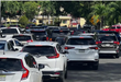 Caos vehicular en la UASD pese a tener parqueo gratis disponible