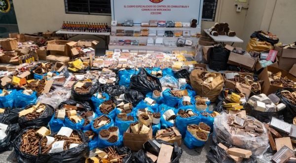 Golpe al comercio ilícito: Decomisan puros y bebidas falsificadas por más de RD$40 millones