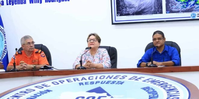 Huracán Erin genera alerta verde en ocho provincias del Atlántico; población en alerta por lluvias y oleaje