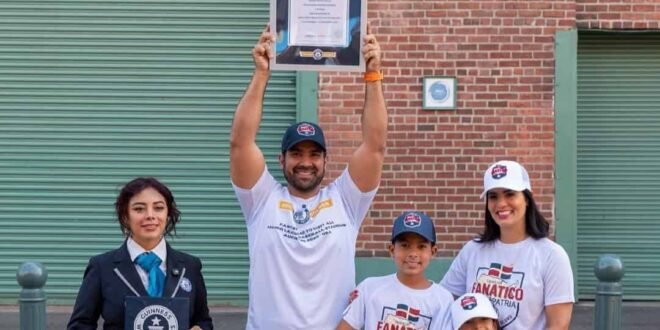 Dominicano rompe récord Guinness al visitar los 30 estadios de la MLB en 25 días