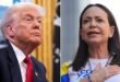 Donald Trump reacciona al regreso de María Corina Machado a Venezuela: «Espero que esté bien»