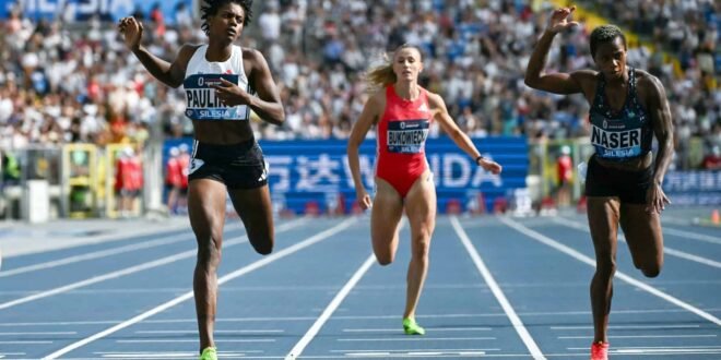 Marileidy Paulino calentará la final de la Liga Diamante en 200 metros