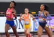 Marileidy Paulino avanza a semifinales del Mundial de Atletismo como primera en su heat