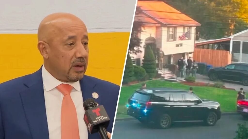 El alcalde de Lawrence, Massachusetts, el dominicano Brian A. DePeña, fue arrestado y enfrenta cargos federales por el presunto desvío de más de US$1.5 millones en préstamos de ayuda por la pandemia de COVID-19 para saldar deudas personales, gastos de campaña e hipotecas inmobiliarias.