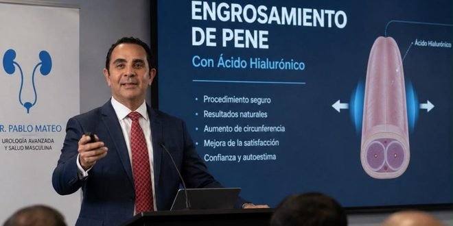 Presentan procedimiento mínimamente invasivo para el engrosamiento peneano