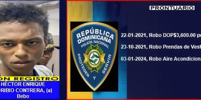 Policía Nacional captura en Navarrete a “Bebo”, acusado de incendio y robo de joyas
