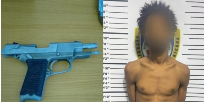 Arrestan a “Careta” en Santiago tras ocuparle pistola robada durante accidente de tránsito