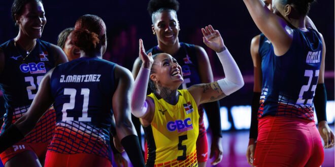 República Dominicana derrota a México y avanza a octavos de final en el Mundial de Voleibol Femenino