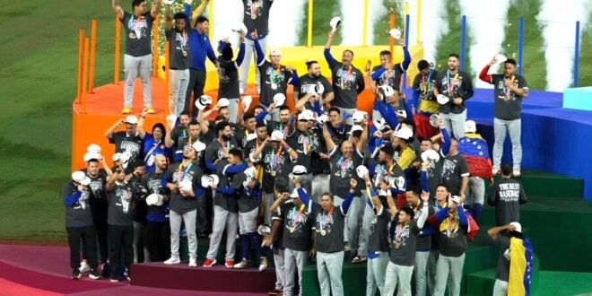 ¡Histórico! Venezuela se corona campeona del Clásico Mundial de Béisbol 2026