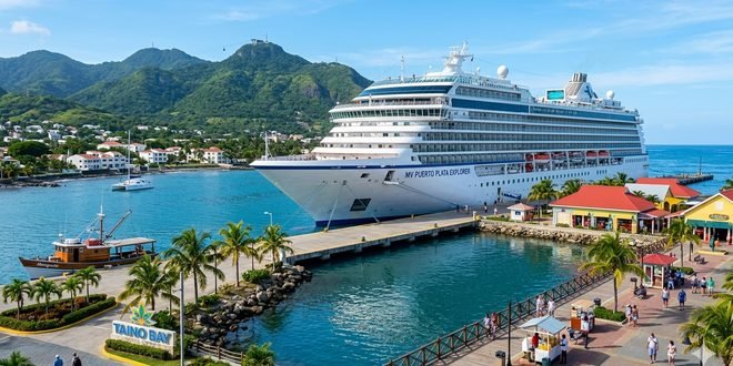Oleada de cruceristas impacta las costas de Puerto Plata con más de 16.000 visitantes en un día