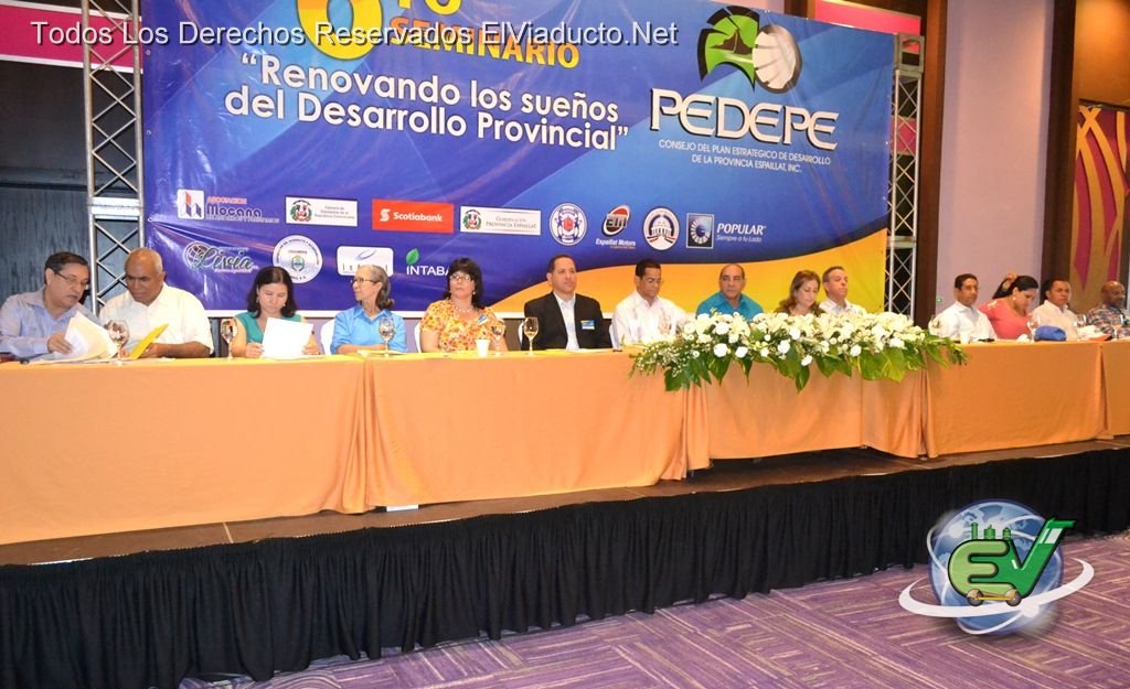 Mesa Principal del 6to seminario PEDEPE 2013