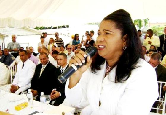 Lorenza Rojas, alcaldesa de Fantino